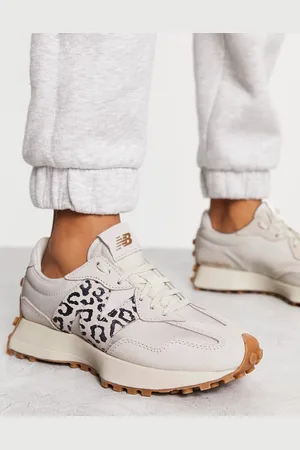 New Balance Zapatillas de deporte con detalles con estampado de leopardo 327 de