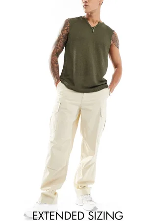 ASOS Pantalones cargo tostados holgados de -Beis neutro