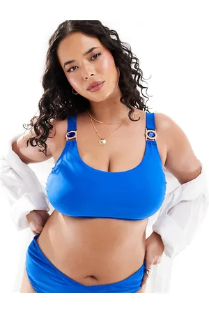 Yours Braguitas de bikini azul de