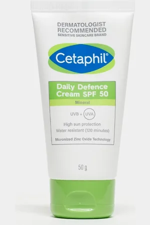 Cetaphil Crema protectora solar diaria con FPS 50 Daily Defence Cream de 50 g de