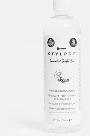 STYLPRO Limpiador acondicionador para brochas de maquillaje de 500 ml de