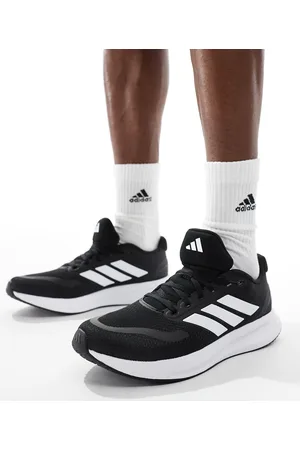 adidas Zapatillas de deporte negras y blancas RunFalcon de adidas Running-Negro