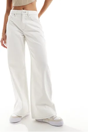 Cotton On Vaqueros blancos de pernera ancha Original Classic de Cotton On