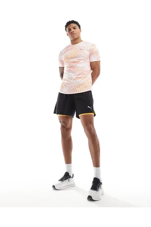 PUMA Pantalones cortos negros 2 en 1 Run Favourite Velocity de