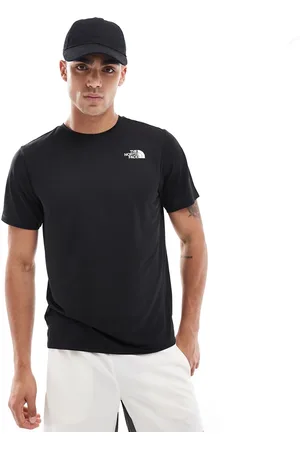 The North Face Camiseta negra con logo 24/7 de Training-Negro