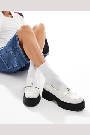 HUGO BOSS Mocasines color crema de cuero de -Beis neutro
