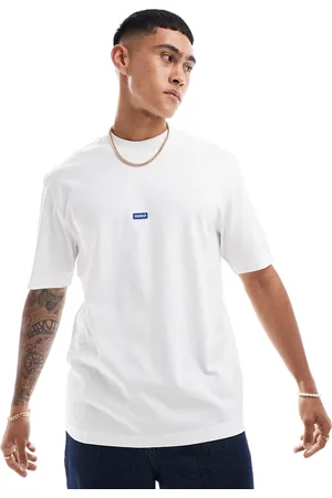 Hugo Blue Camiseta blanca Nieros de
