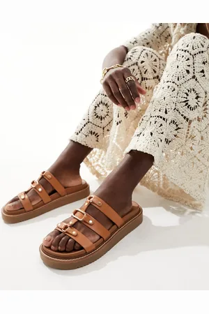 Aldo Sandalias con plantilla moldeada de cuero Mariesoleil de