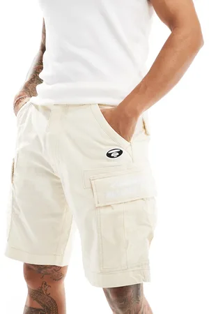 A Bathing Ape Pantalones cortos color arena utilitarios cargo de - neutro