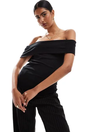 JDY Top con escote Bardot de