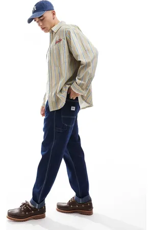 Lee Pantalones holgados de estilo carpintero con de lona de -Azul marino