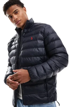 Ralph Lauren Chaqueta de plumas ligera con logo Icon Terra de