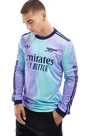 adidas Camiseta azul de manga larga de la tercera equipación del Arsenal 24/25 de adidas Football