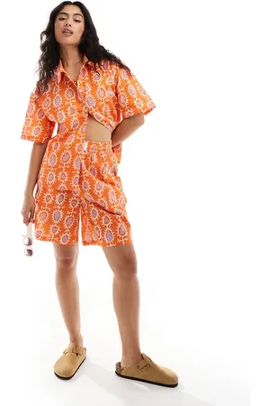 Sixth June Camisa estampada de lino de (parte de un conjunto)