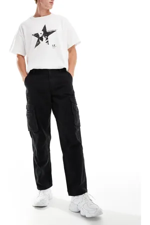 ASOS Pantalones cargo holgados de sarga gruesa de