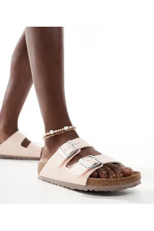 Birkenstock Sandalias rosas veganas Arizona de