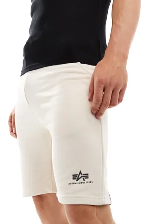 Alpha Industries Pantalones cortos de chándal básicos con logo de - neutro
