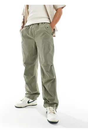 River Island Pantalones caquis sin cierres de -Verde