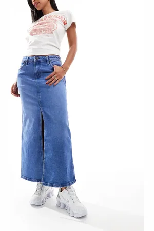 Wrangler Falda vaquera larga de