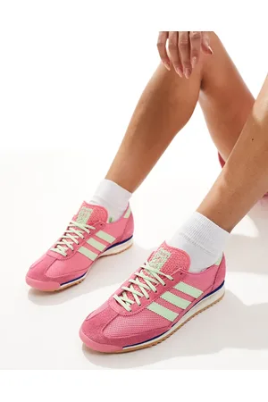 adidas Zapatillas de deporte rosas y verdes SL 72 OG de