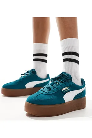 PUMA Zapatillas de deporte verdes Palermo Platform de
