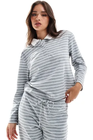 VERO MODA Top a con cuello tipo polo de punto de (parte de un conjunto)