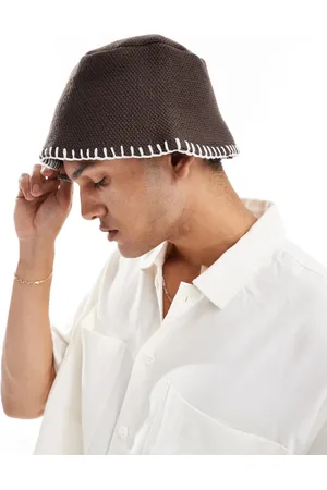 ASOS Sombrero de pescador de punto de
