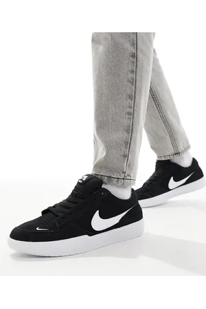 Nike Zapatillas de deporte negras y blancas Force 58 de