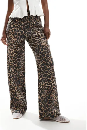 JJXX Vaqueros de corte ancho con estampado de Tokyo de -Multicolor