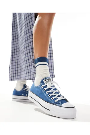 Converse Zapatillas de deporte azules Chuck Taylor All Star Lift Ox de