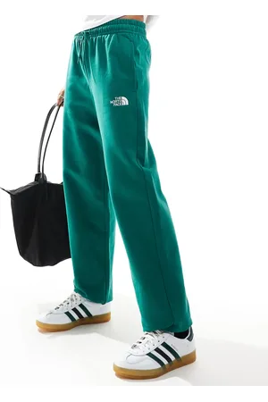 The North Face Joggers verdes extragrandes básicos con logo de