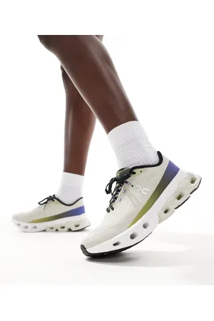On Running Zapatillas de deporte blancas y verdes Cloudspark de