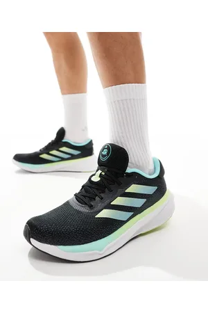 adidas Zapatillas de deporte negras y azul aguamarina Supernova Stride de adidas Running