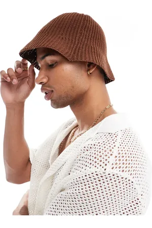 ASOS Sombrero de pescador de punto de
