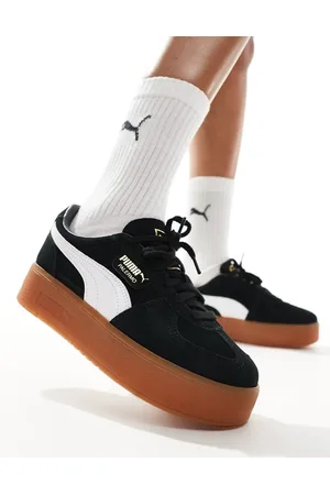 PUMA Zapatillas de deporte negras Palermo Platform de