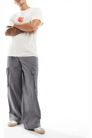 ASOS Pantalones cargo muy holgados con detalle de paneles de