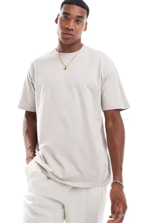New Look Camiseta extragrande en color de -Beis neutro