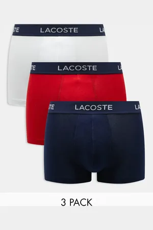 Lacoste Pack de 3 calzoncillos de varios colores de