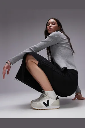 Veja Zapatillas de deporte blancas y negras de Alveomesh SDU REC de