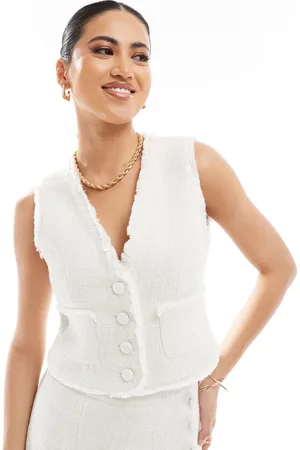 Kaiia Chaleco de traje de bouclé texturizado de (parte de un conjunto)