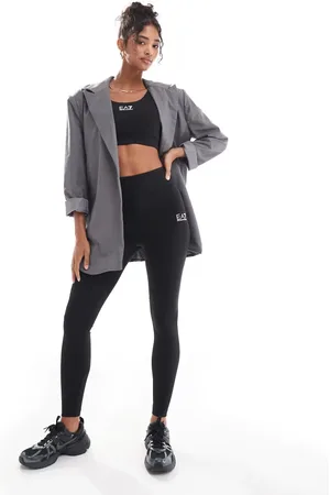 EA7 Leggings negros de (parte de un conjunto)