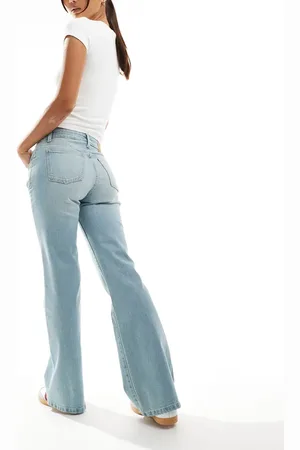 Cotton On Vaqueros azul lunar elásticos de corte bootcut acampanado de Cotton On
