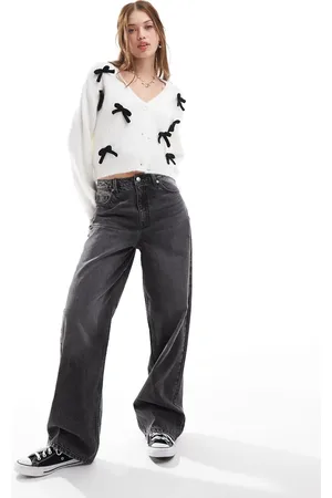 Miss Selfridge Vaqueros holgados con de