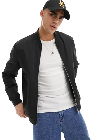 ASOS Chaqueta bomber negra ligera de