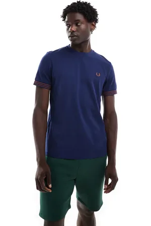 Fred Perry Camiseta con bocamangas en contraste de