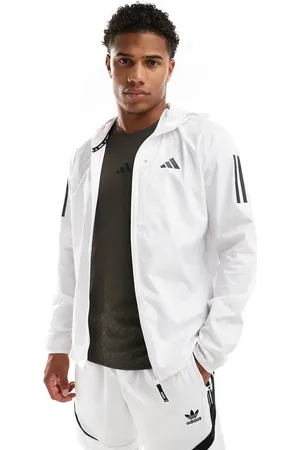 adidas Chaqueta blanca Own The Run de adidas Running