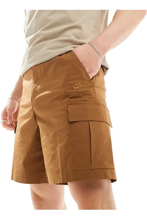 Nike Pantalones cortos cargo marrones Club de