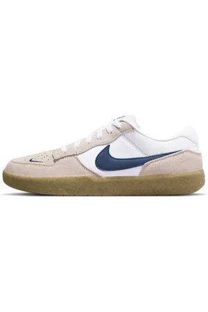 Nike Zapatillas de deporte blancas y azul marino Force 58 de