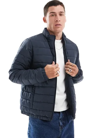 New Look Chaqueta de plumas con cuello alzado de tejido ligero de