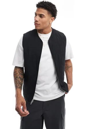 Abercrombie & Fitch Chaleco utilitario guateado de
